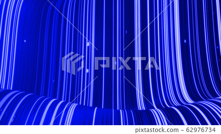 Beautiful abstract background of waves on surface, gradients of blue color, extruded lines as striped fabric surface with folds or waves on liquid. Blue white 10 Beautiful abstract background of waves on surface, gradients of blue color, extruded lines as striped fabric surface with folds or waves on liquid. Blue white 10 62976734