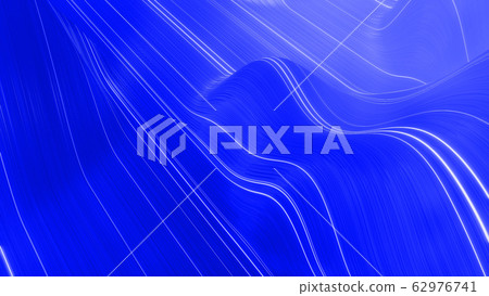 Beautiful abstract background of waves on surface, gradients of blue color, extruded lines as striped fabric surface with folds or waves on liquid. Blue white 3 Beautiful abstract background of waves on surface, gradients of blue color, extruded lines as striped fabric surface with folds or waves on liquid. Blue white 3 62976741