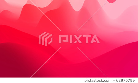 abstract fantastic background, liquid gradient of paint with internal glow forms hills or peaks like landscape in subsurface scattering material, mat color transitions. Red pink abstract fantastic background, liquid gradient of paint with internal glow forms hills or peaks like landscape in subsurface scattering material, mat color transitions. Red pink 62976799
