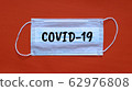 Medical mask protects against the spread of coronavirus covid-19 62976808