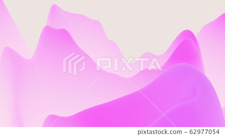 abstract fantastic background, liquid gradient of paint with internal glow forms hills or peaks like landscape in subsurface scattering material, mat color transitions. Purple abstract fantastic background, liquid gradient of paint with internal glow forms hills or peaks like landscape in subsurface scattering material, mat color transitions. Purple 62977054