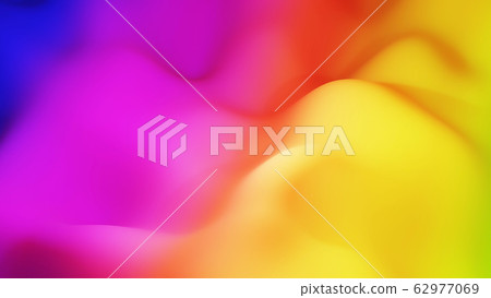 abstract fantastic background, liquid gradient of paint with internal glow forms hills or peaks like landscape in subsurface scattering material, mat color transitions. Red orange purple abstract fantastic background, liquid gradient of paint with internal glow forms hills or peaks like landscape in subsurface scattering material, mat color transitions. Red orange purple 62977069