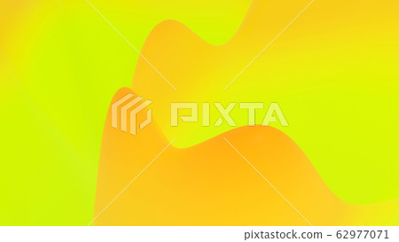 abstract fantastic background, liquid gradient of paint with internal glow forms hills or peaks like landscape in subsurface scattering material, mat color transitions. Red yellow orange abstract fantastic background, liquid gradient of paint with internal glow forms hills or peaks like landscape in subsurface scattering material, mat color transitions. Red yellow orange 62977071