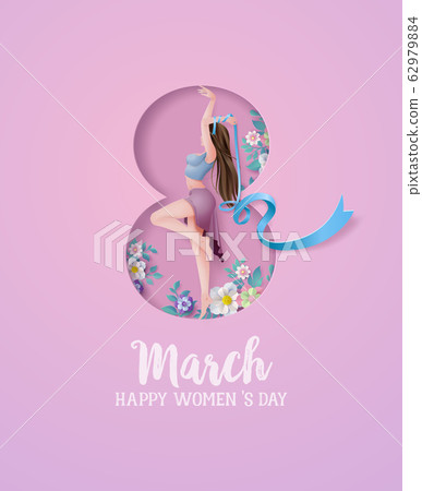 International Women's Day 8 march with frame of International Women's Day 8 march with frame of 62979884