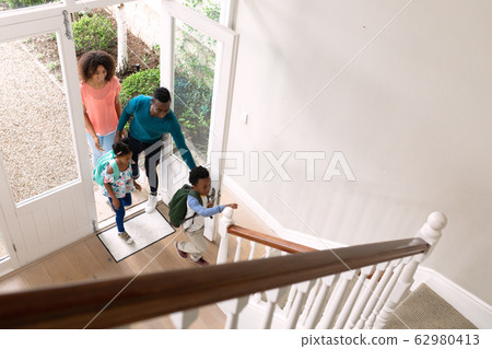 Family spending time together at home Family spending time together at home 62980413