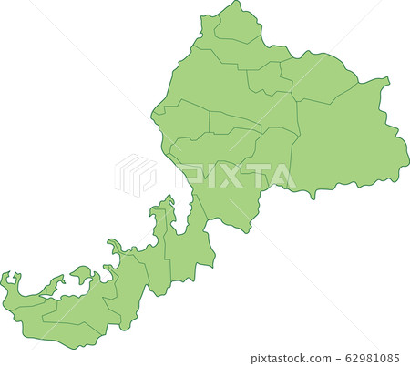 Map of Fukui Prefecture_by municipality Map of Fukui Prefecture_by municipality 62981085