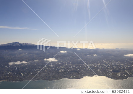 Island seen from the plane Island seen from the plane 62982421
