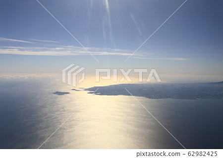 從飛機上看過的小島 62982425