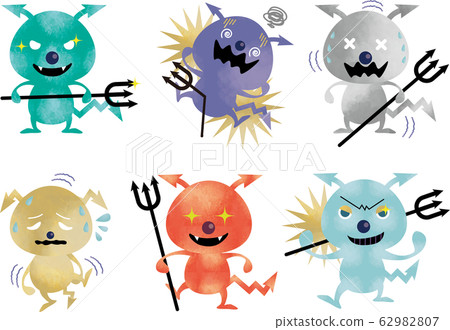 Virus: Bacteria, Bacteria, Bacteria, Infections, Infections, Set, Watercolor, Cold, Disease, Isolation, Bacteria, Eradication, Virus Infection 62982807