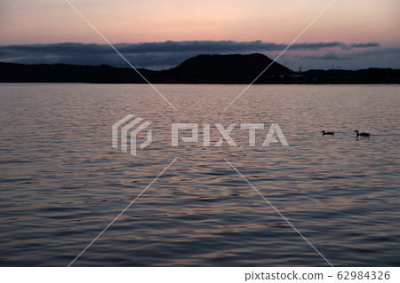 Tottori Four Seasons Walk Summer Koyama Pond Sunset Tottori Four Seasons Walk Summer Koyama Pond Sunset 62984326