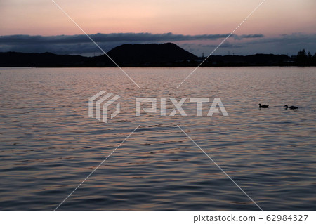 Tottori Four Seasons Walk Summer Koyama Pond Sunset Tottori Four Seasons Walk Summer Koyama Pond Sunset 62984327