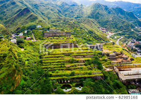 臺灣臺北九份自然景觀Taiwan Taipei Jiufen Natural Landscape 62985168