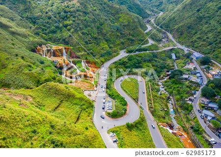 臺灣臺北九份自然景觀Taiwan Taipei Jiufen Natural Landscape 62985173