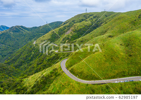臺灣臺北九份自然景觀Taiwan Taipei Jiufen Natural Landscape 62985197