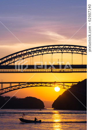 西海大橋的黎明 62987140