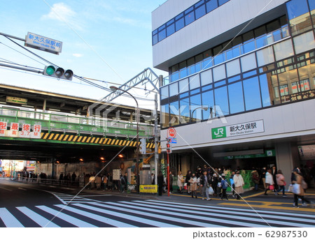 Shin-Okubo Station Yamanote Line 62987530