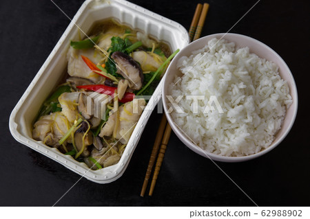 Asia, Thailand, Bowl, Cilantro, Close-up 62988902