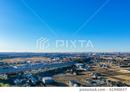 江戶川，無人機，越谷，美里 62990657