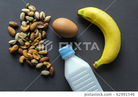 Healthy food concept image, natural food of nut 62991546