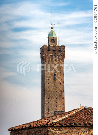 Torre degli Asinelli - Ancient tower symbol of Bologna Italy 62994761