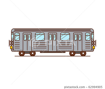 Subway train 62994905