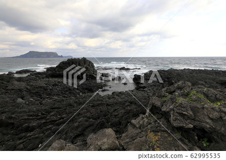 美麗的冬天海灘 62995535