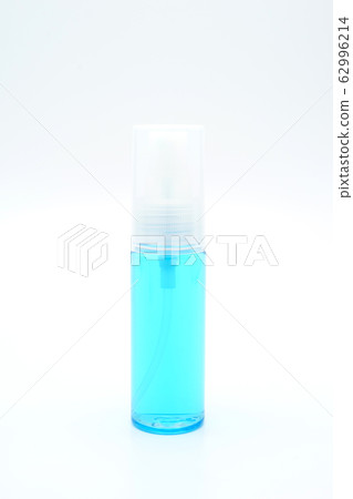 Glass bottle of alcohol medicine on white Glass bottle of alcohol medicine on white 62996214