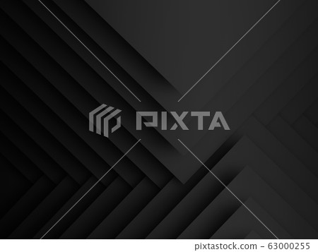 Minimalist black abstract background, geometric 3 63000255