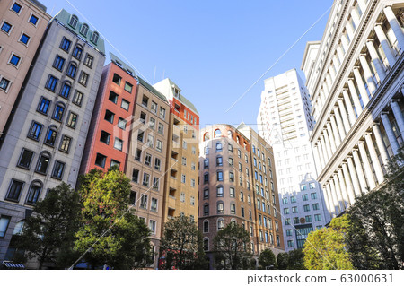[Tokyo] Cityscape of Shiodome Italian street 63000631