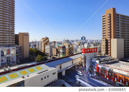 [Tokyo] Winter cityscape 63000665