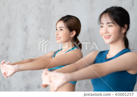 woman sporty yoga fitness 63001257