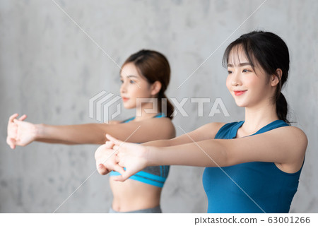 woman sporty yoga fitness 63001266