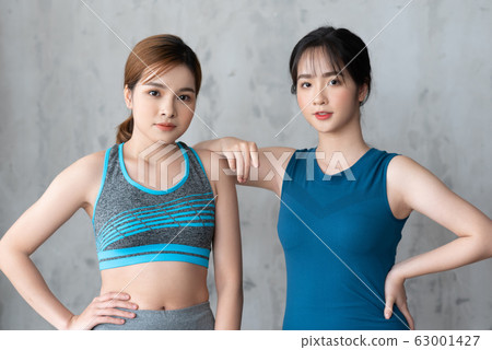 woman sporty yoga gym fitness woman sporty yoga gym fitness 63001427