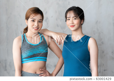 woman sporty yoga gym fitness 63001429