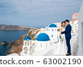 聖托里尼島日本新娘照片結婚照預習蜜月已婚夫婦情侶海外婚禮 63002190
