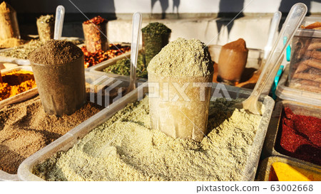 Georgian spices at market in Tbilisi, Georgia Georgian spices at market in Tbilisi, Georgia 63002668