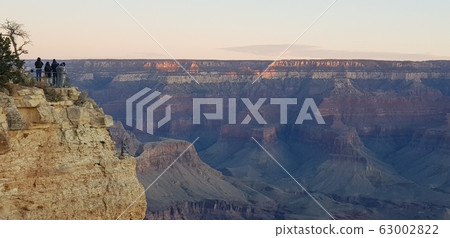Western USA, Grand Canyon, feast of the clear skies and dazzling cliffs and canyons, winter sunsets Western USA, Grand Canyon, feast of the clear skies and dazzling cliffs and canyons, winter sunsets 63002822