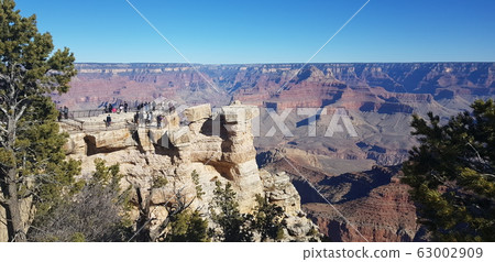 美國西部，大峽谷景觀，自然懸崖和峽谷 63002909