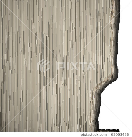 Shapeless figure made of industrial metal 3D 63003436