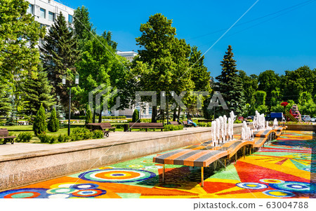 Memorial fountain in Victory Park in Samara, Memorial fountain in Victory Park in Samara, 63004788