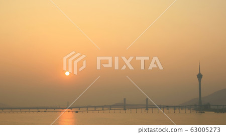 Sunset view of the Governador Nobre de Carvalho Sunset view of the Governador Nobre de Carvalho 63005273