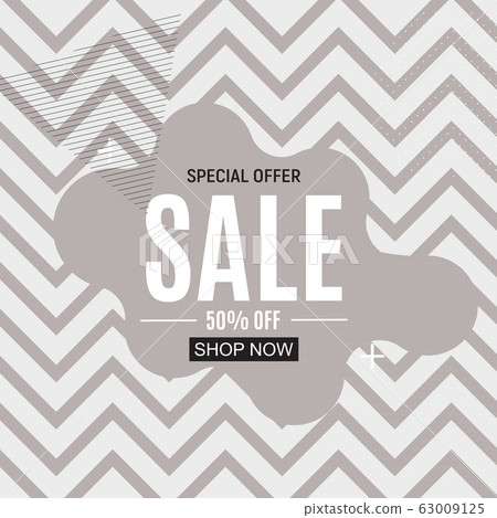 Abstract Summer Sale Background with palm leaves. Abstract Summer Sale Background with palm leaves. 63009125