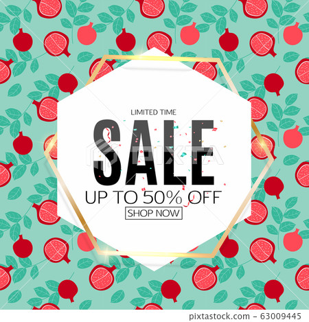 Abstract Design Sale Banner Template. Vector Abstract Design Sale Banner Template. Vector 63009445