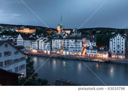 Zurich, largest city in Switzerland 63010796