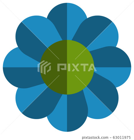 Isolated beautiful flower 63011975