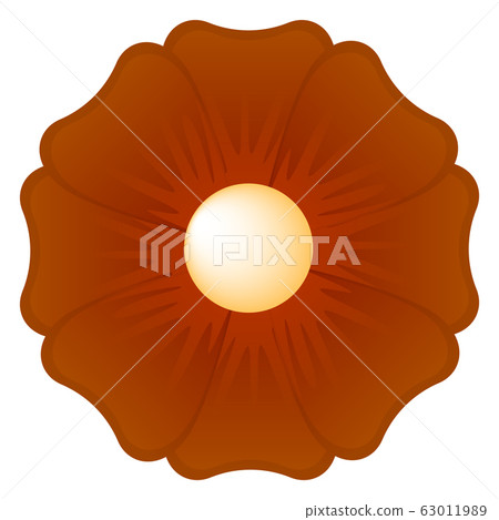 Isolated beautiful flower Isolated beautiful flower 63011989