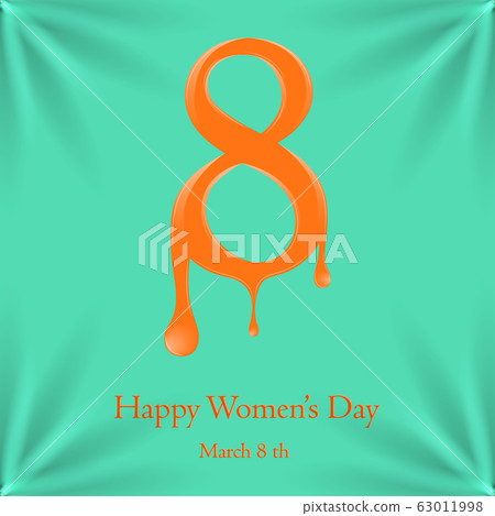 Happy womens day card Happy womens day card 63011998