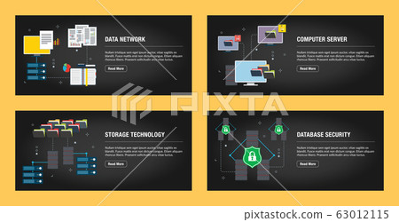 Data network, computer server and database 63012115