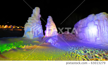 Sounkyo gorgeous ice festival 63013279