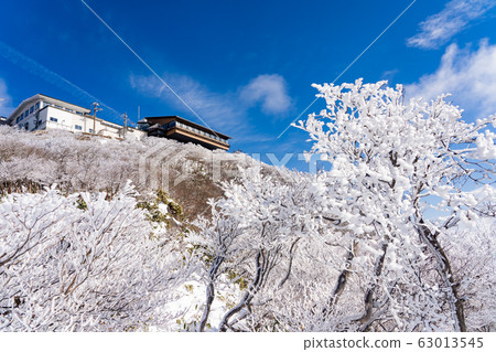 Mie Winter Gozaisho Summit Restaurant Building Rime Rime 63013545